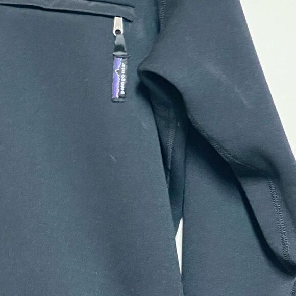 Vintage Men’s Patagonia Activist Quarter Zip Fleece Lined Sweater Made USA Sz M - Picture 4 of 6